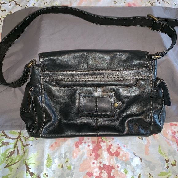 Fossil Leather Hobo Satchel Purse - Picture 2 of 7